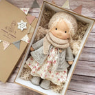 Handmade Waldorf Doll - Personalized Imaginative Play Toy for Kids 3+