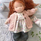 Handmade Waldorf Doll - Personalized Imaginative Play Toy for Kids 3+