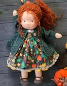 Handmade Waldorf Doll - Personalized Imaginative Play Toy for Kids 3+