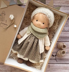 Handmade Waldorf Doll - Personalized Imaginative Play Toy for Kids 3+