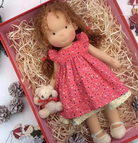 Handmade Waldorf Doll - Personalized Imaginative Play Toy for Kids 3+