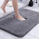 Non-Slip Fluffy Bath Mat – Washable Plush Bathroom Rug