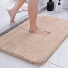 Non-Slip Fluffy Bath Mat – Washable Plush Bathroom Rug
