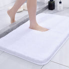 Non-Slip Fluffy Bath Mat – Washable Plush Bathroom Rug