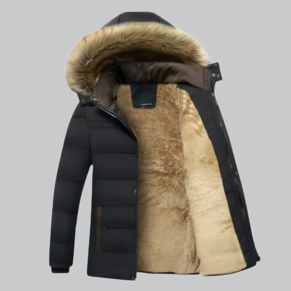 Dames Waterdichte Parka Jas – Fleecevoering, Lange Mouwen, Winterjas voor Koude Dagen