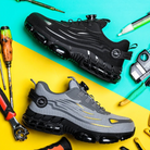 Werkschoenen Heren | Veiligheidsschoenen | Antislip grip & snelle draaisluiting