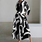 Women's Summer Clothes - Long Loose Fit Maxi Dress