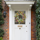 Floral Door Wreath - Decorative Artificial Flower Wreath