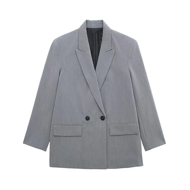 Blazer voor dames met oversized silhouet en chique uitstraling