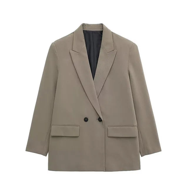 Blazer voor dames met oversized silhouet en chique uitstraling
