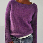 Women's Oversized Sweater, Relaxed-Fit Casual Knit Pullover for Everyday Comfort 2