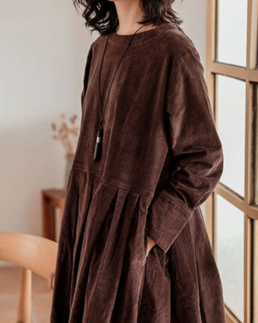Women's Maxi Dress in French Velvet