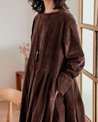 Women's Maxi Dress in French Velvet