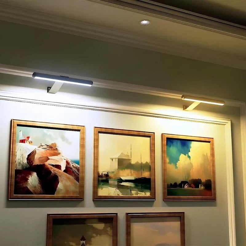 Cordless Wall Picture Light - Rechargeable LED Art Light