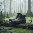 Women's Waterproof Rubber Boots - Ankle-High Rain Boots