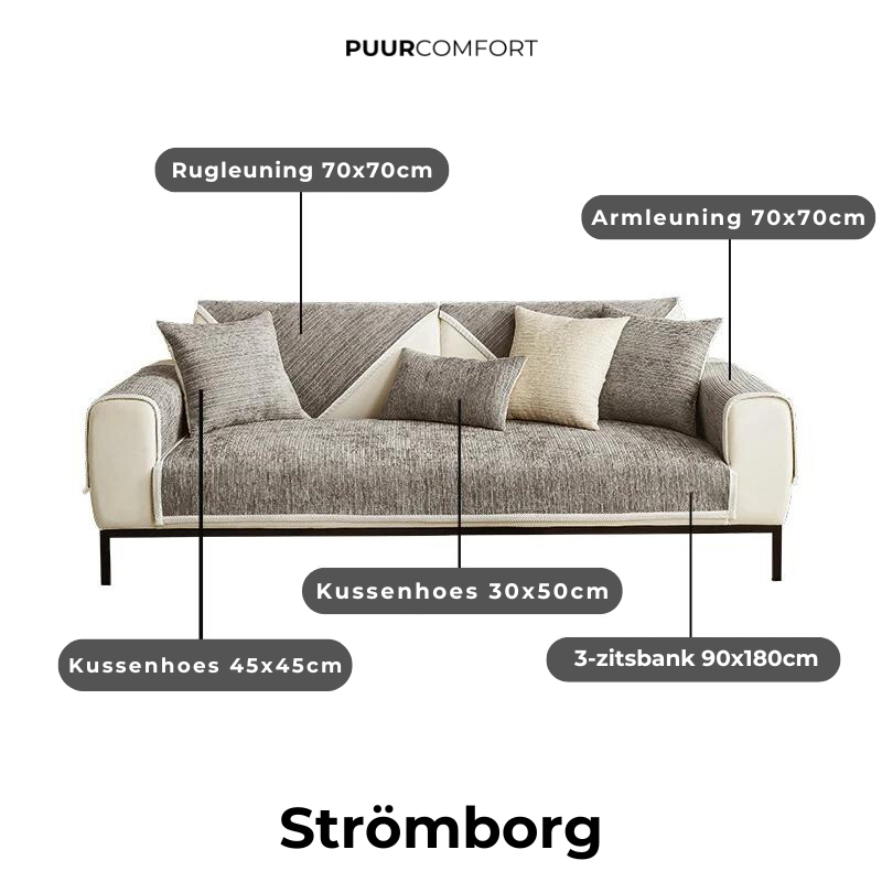 Sofa Cover Chenille Fabric Non-Slip Pet-Friendly Stretch Slipcover