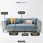 Anti-Slip Chenille Sofa Cover - Soft Pet & Kid Friendly Couch Protector