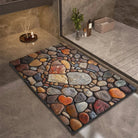 Non-Slip Diatomite Floor Mat – Quick-Drying Bath Mat for Bathroom & Kitchen