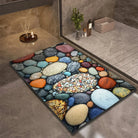 Non-Slip Diatomite Floor Mat – Quick-Drying Bath Mat for Bathroom & Kitchen