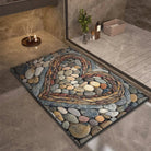Non-Slip Diatomite Floor Mat – Quick-Drying Bath Mat for Bathroom & Kitchen