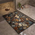 Non-Slip Diatomite Floor Mat – Quick-Drying Bath Mat for Bathroom & Kitchen