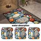 Non-Slip Diatomite Floor Mat – Quick-Drying Bath Mat for Bathroom & Kitchen
