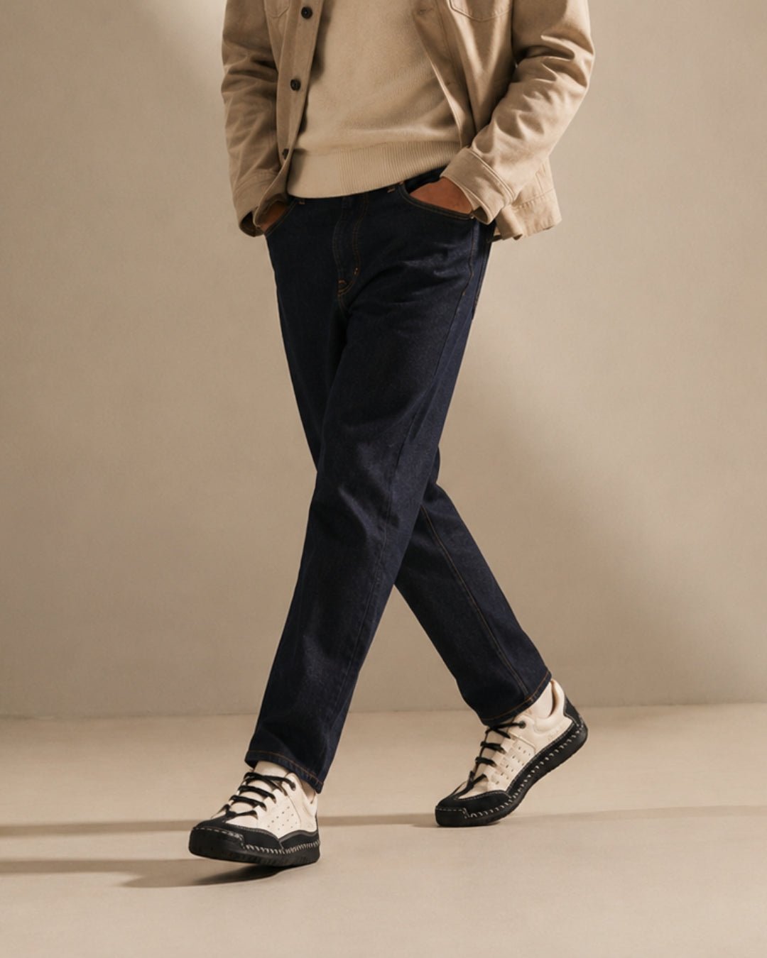 ARDELIO - Orvello Low | Casual Leather Sneaker - ARD-ORV-NOI-7