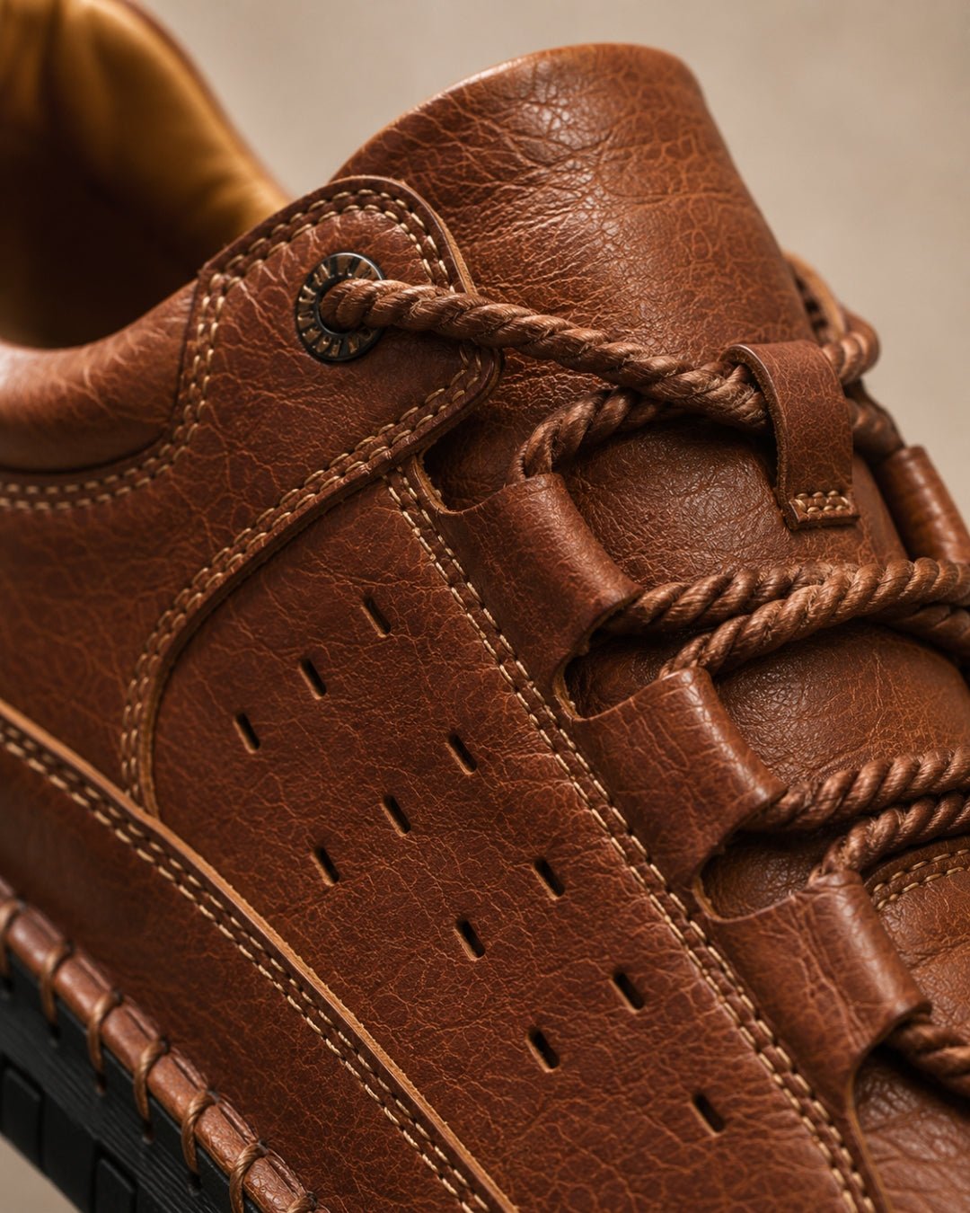 ARDELIO - Orvello Low | Casual Leather Sneaker - ARD-ORV-SAD-7