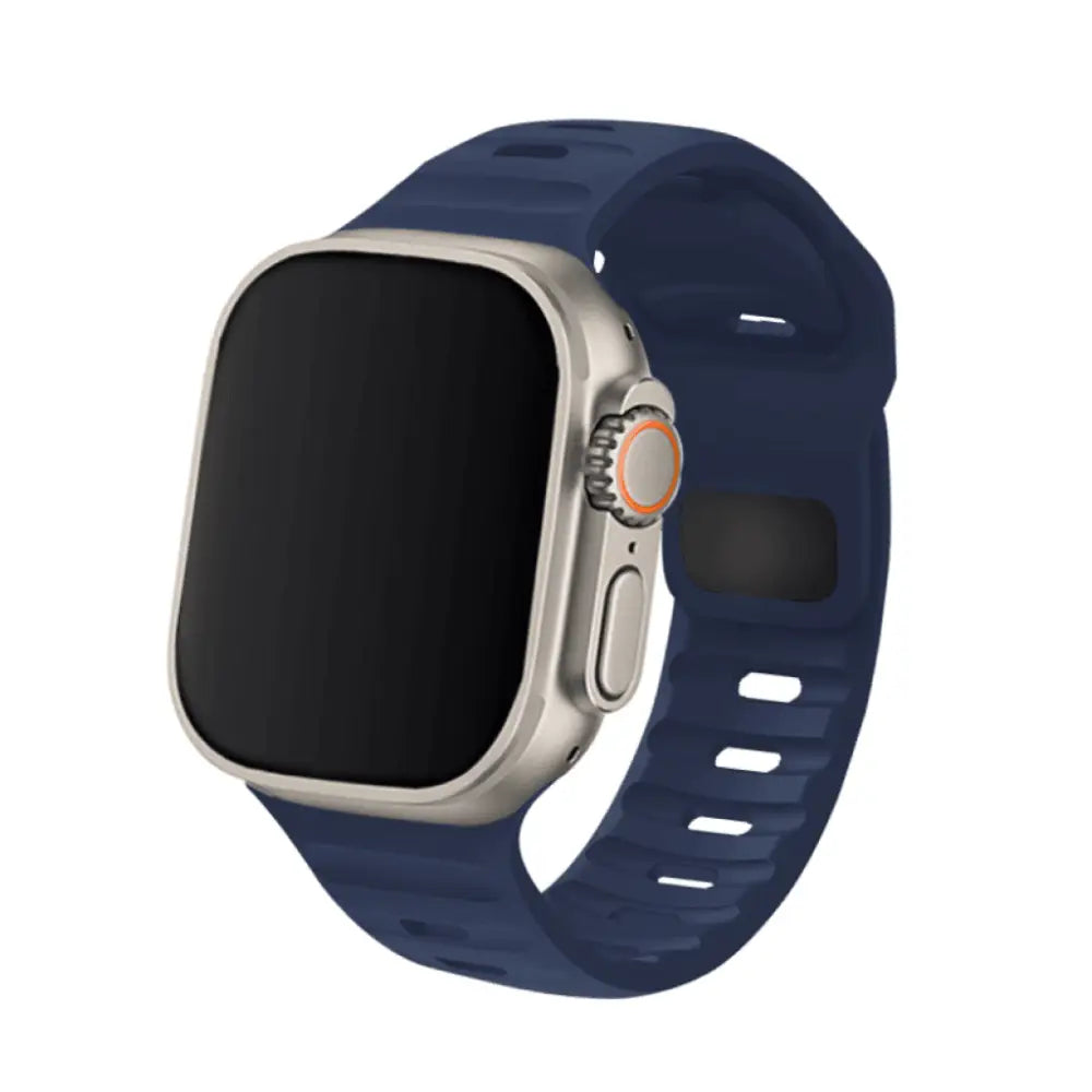 Nava-Bands Deep Navy / 42 / 44 / 45 / 49mm Nava-Bands Silicone Aspro Bands