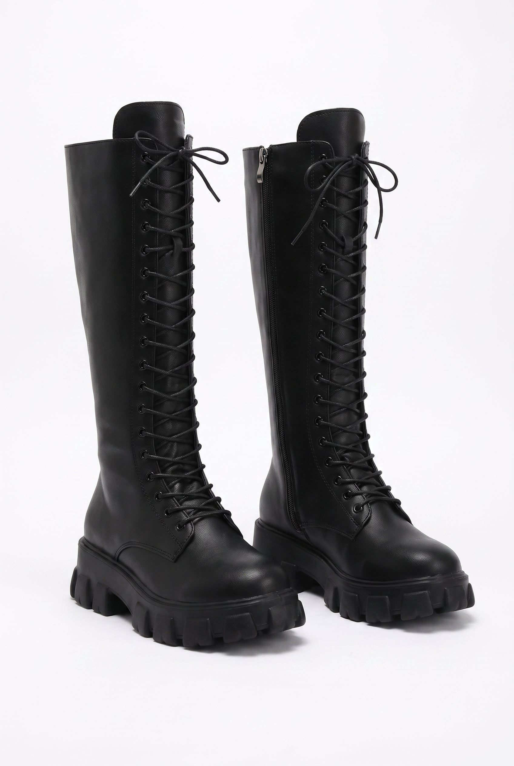 Women's Long Boots Modern in Black — primary product