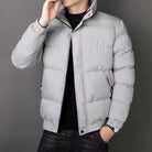 Men's Winter Jacket with Storm Collar – Waterproof, Windproof Shell