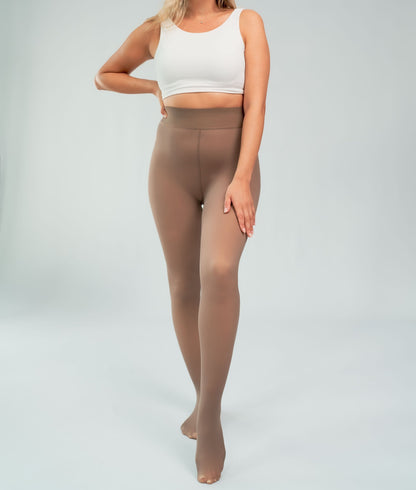 SlimFit Fleece Panty | Dames thermische panty met shapewear-effect