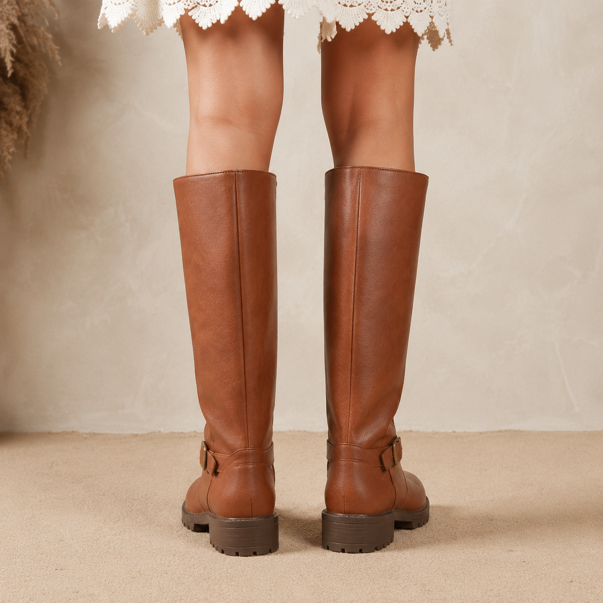 Women's Comfortable Low Block Heel Boots for Everyday Wear