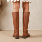 Women's Comfortable Low Block Heel Boots for Everyday Wear