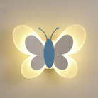 Butterfly LED Wall Lamp with Adjustable Light Color