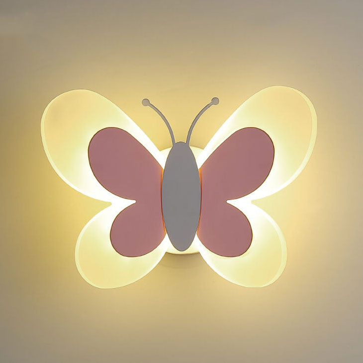 Butterfly LED Wall Lamp with Adjustable Light Color
