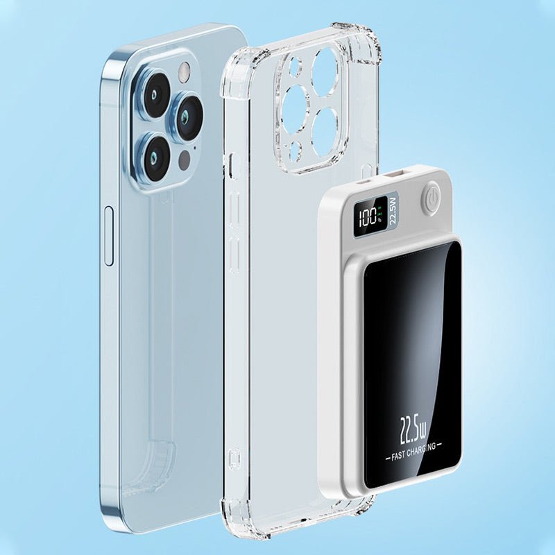 Slim Power Bank 20000mAh – Compact Portable Charger