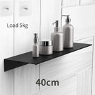 Floating Wall Shelf No-Drill Adhesive Mount, 5kg Capacity