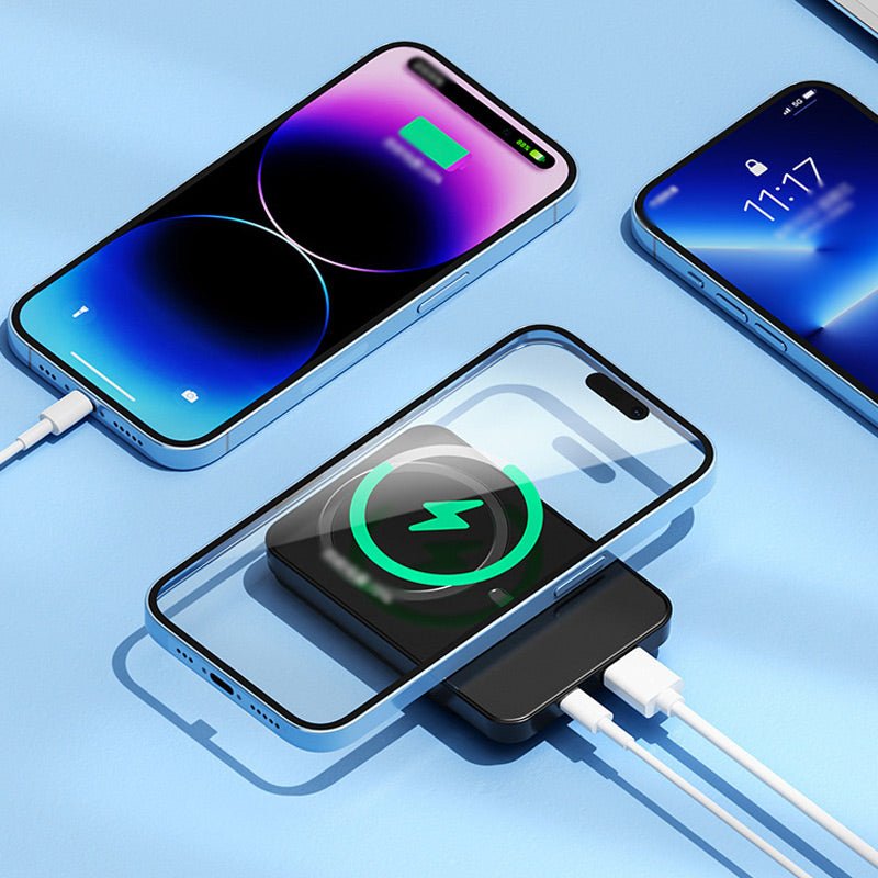 Slim Power Bank 20000mAh – Compact Portable Charger