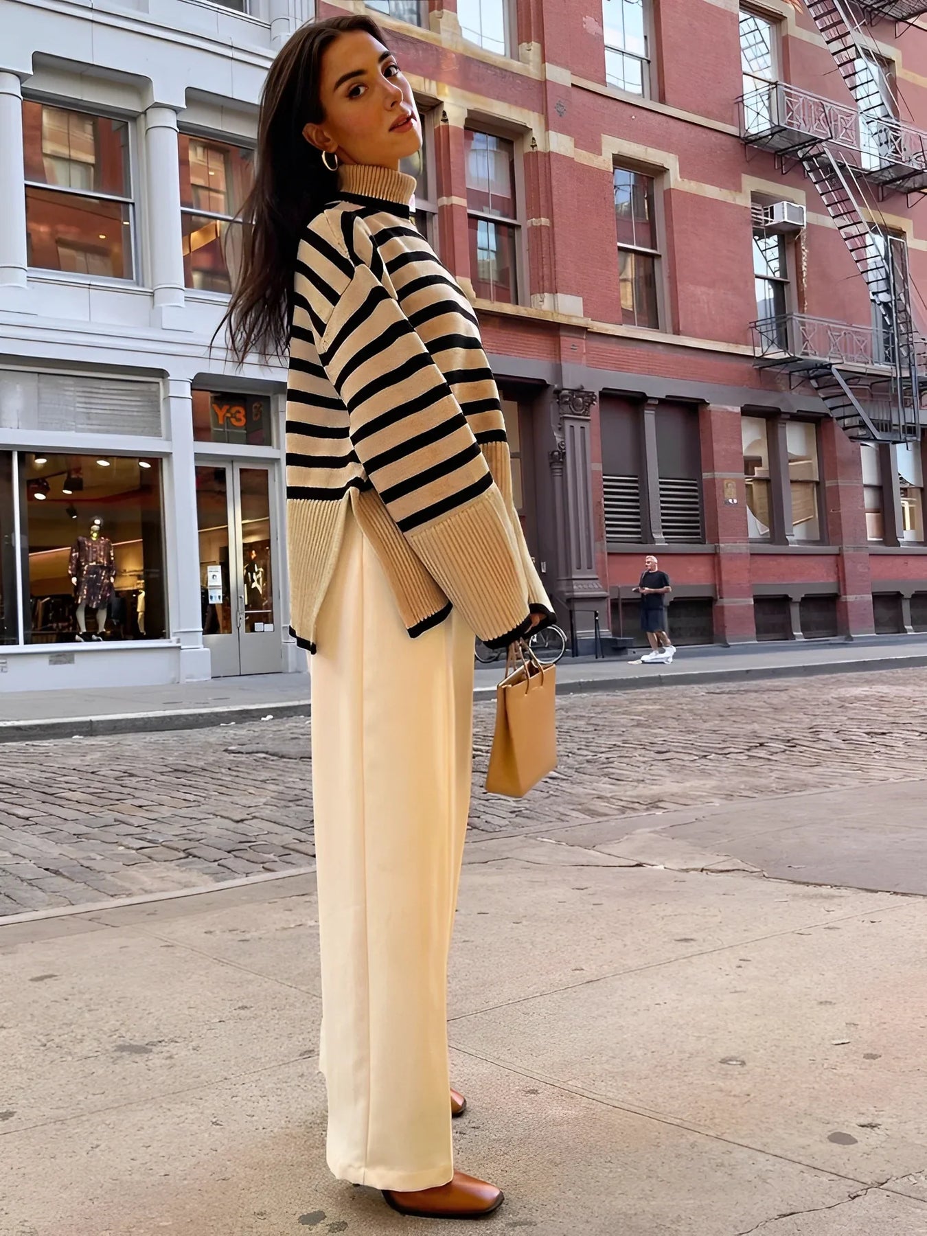 Dames Oversized Coltrui – Katoen, Losvallend, Casual voor Herfst en Winter