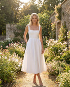 Iona Square Neck Cocktail Midi Dress_1