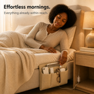 Under-Mattress Bedside Storage Caddy – Felt Hanging Organizer