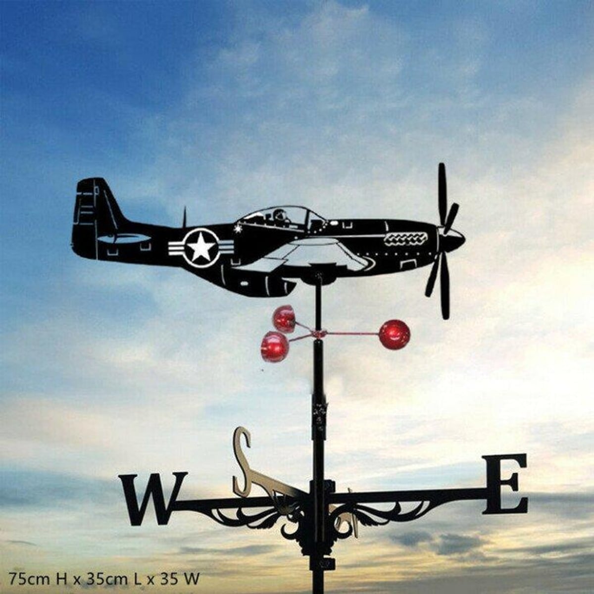classic car garden wind vane