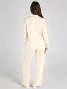 Women's Two-Piece Loungewear Set – Soft Fabric, Long Sleeves