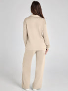 Women's Two-Piece Loungewear Set – Soft Fabric, Long Sleeves