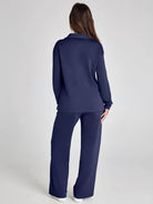 Women's Two-Piece Loungewear Set – Soft Fabric, Long Sleeves
