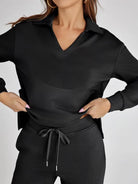 Women's Two-Piece Loungewear Set – Soft Fabric, Long Sleeves