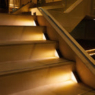 Solar Powered Stair Lights with Dusk Sensor, Waterproof LED Outdoor Step Lights