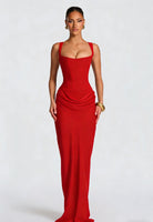 Claudia Corset Satin Maxi Dress_6