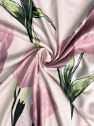 Dames Maxi Jurk met Bloemenprint en Bijpassende Open Jacket Driekwart Mouw